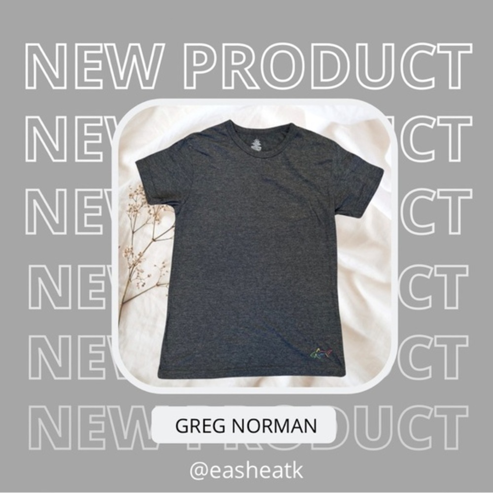 Greg Norman Collection Gray Short Sleeve Tee